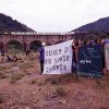 2004, Maio - Acampamento Nacional contra a construção da barragem do rio Sabor. © Luís Galrão/QUERCUS
